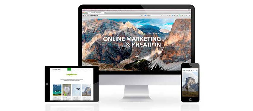 Relance du site web de phase grün